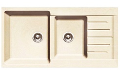 Granfest Мойка кухонная Practic GF-P980KL Бежевый – фотография-1